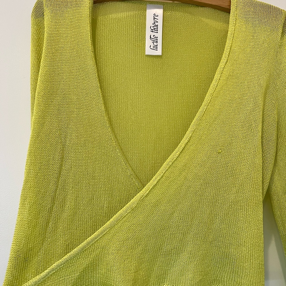 Lucille Thièvre Knit Top - Picture 6 of 8